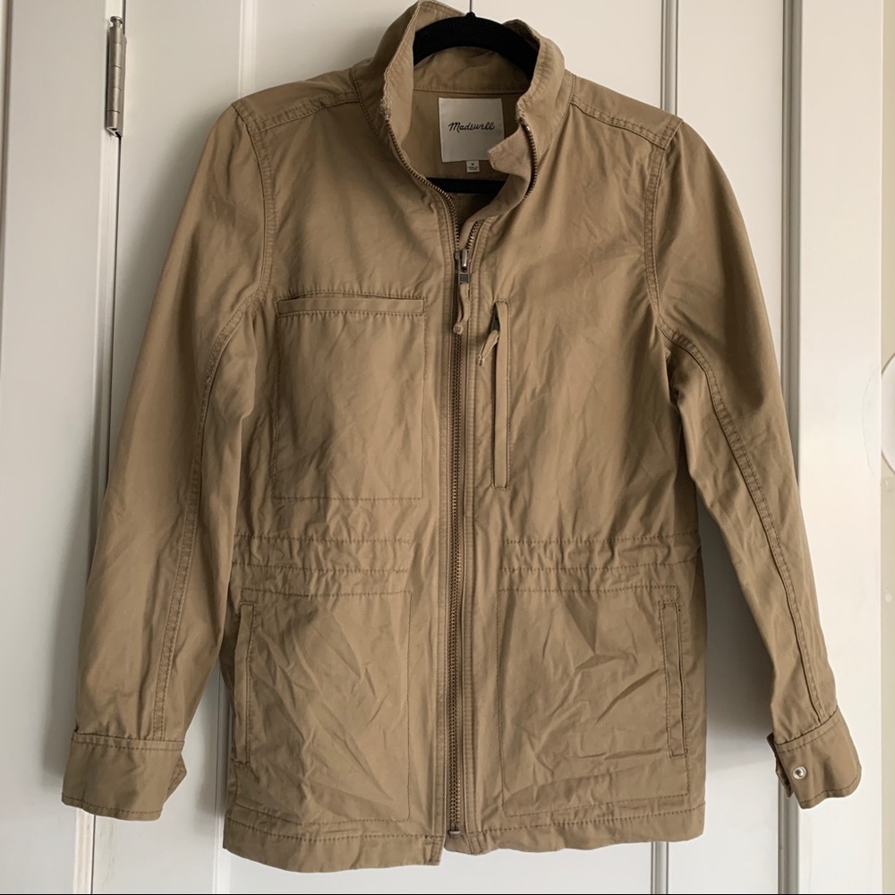 Madewell Fleet Jacket in Desert Beige (Tan)